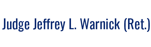 Judge Jeffrey L. Warnick (Ret.)